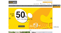 Desktop Screenshot of nhaxinh.com